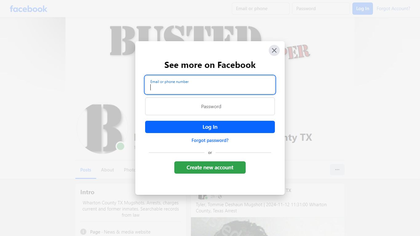 BustedNewspaper Wharton County TX - Facebook